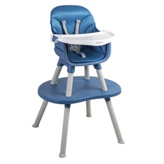 BEBESIT - Silla de Comer Baby Desk 4&1 Azul