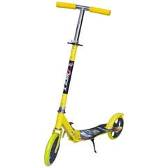 GENERICO - Scooter Metálico Edad 8-18 Resistente Ajustable Amarillo