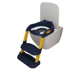 BABYLUNA - Asiento Escalera Adaptador De Baño Wc Para Niños Azul