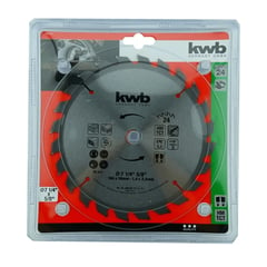 KWB - Disco Sierra Circular 7 1/4 Pulgadas 24 Dientes 586142