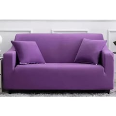 WITMU - Cubre Sofá Elasticado De 3 Cuerpo Adaptable Violeta…