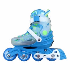 CALARY - Patines En Linea Ajustable C3 Azul