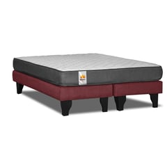 INNOVAMUEBLES - CAMA EUROPEA BD SILVER 2 PL BURDEO