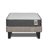 INNOVAMUEBLES - CAMA EUROPEA SILVER 1,5 PL BEIGE