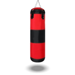 PWRFITNESS - Saco de Box colgante Rojo 120 cm