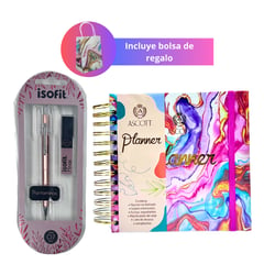 ASCOTT - Pack Agenda Planner Portamina Bolso De Regalo