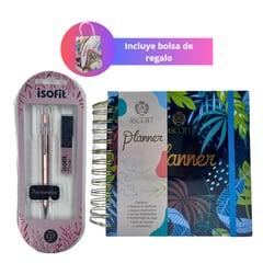 ASCOTT - Pack Agenda Planner  Portamina Bolso De Regalo