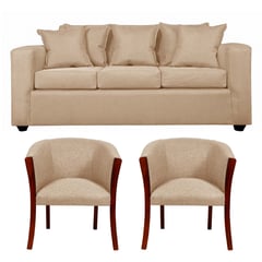 SITIAL HOME - Living Kabul 311 Sofa y Sillones tipo Sitial Color Beige