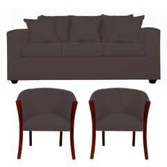 SITIAL HOME - Living Kabul 311 Sofa y Sillones tipo Sitial Color Café