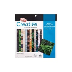 CREATIVE - BLOCK PAPEL TEXTURAS NATURALES