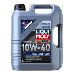 LIQUI MOLY - Aceite 10w40 Mos2 Leichtlauf 5 L