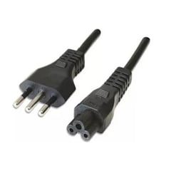 ULTRA - Cable De Poder Tipo Trebol 1,8 Mts