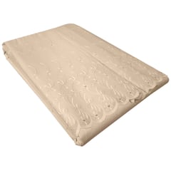 VICTORIANAS - Faldón Broderie Romantico Queen Broderie Beige