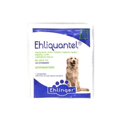 EHLINGER - Ehliquantel Antiparasitario Interno 1 Comprimido