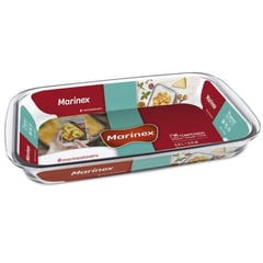 MARINEX - Asadera Rectangular Grande 1,6 Litros