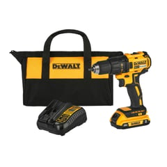 DEWALT - Kit Taladro Atornillador 1/2" 20V + Accesorios