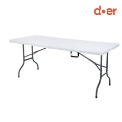 DOER - Mesa plegable Foldaway tipo maleta 180x74cms