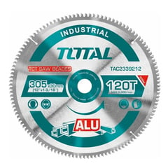 TOTAL TOOLS - Disco De Sierra Circular P/ Aluminio 12 Pulgadas 120 D