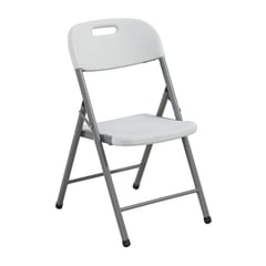 GENERICO - Silla plegable con asa blanco