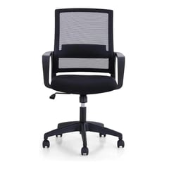 MIDTOWN - Silla de Oficina PC Escritorio Mesh - Negro