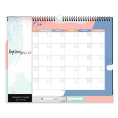 ASCOTT - Calendario Agenda Mensual Con Lapiz 20hj 48x35cm