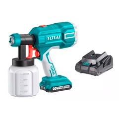 TOTAL TOOLS - Pistola De Pintura 20v Bat Cargador Total Tsgli20406