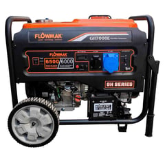 FLOWMAK - Generador Electrico 6500w A Gasolina Gh7000e 220v