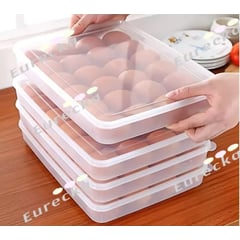 GENERAC - Organizador De Huevos, Caja Para 24 Unidades Huevera