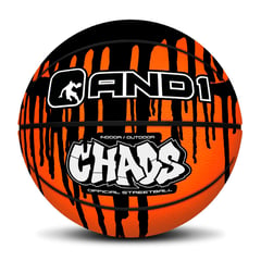 AND1 - Balón N° 6 Chaos Basketball Naranjo