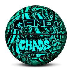 AND1 - Balón Chaos Animal Print Basketball Verde