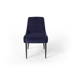 THE POPULAR DESIGN - Silla Comedor Ellis Velvet Azul