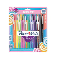 SHARPIE - Rotulador Paper Mate Flair Candy Pop Surtido Blister X24