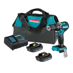 MAKITA - Taladro Percutor 18v Brushless Dhp487 + 2 Baterias