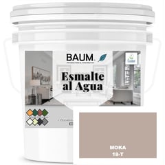 BAUM - TINETA PINTURA ESMALTE AL AGUA - MOKA 18-T