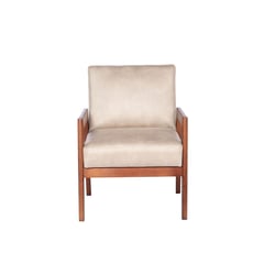 LATAM HOME - Sitial Frankfurt Cuero Kentucky Beige