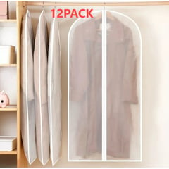 U BUY - 12 Bolsas Transparentes Cubre Trajes Colgar Closet 60*120cm