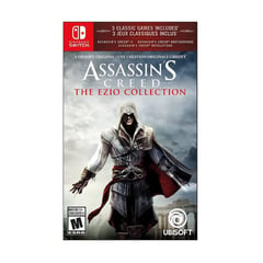 UBISOFT - JUEGO NINTENDO SWITCH ASSASSIN CREED EZIO COLLECTION FÍSICO