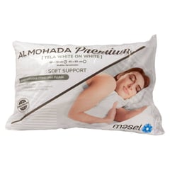 MASEL - Almohada microfibra soft support 50x70