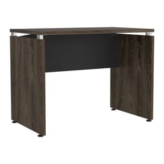 FMFURNITURE - Mesa Escritorio M-100 Home Office - Negro Coñac