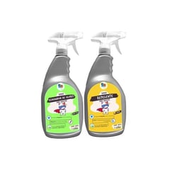 MASCOKITS - Kit Eliminador Olores + Repelente Para Perros Y Gatos 1 Ltr.