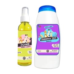 MASCOKITS - Kit Para Gato Shampoo Seco Colonia Maracuya-Fruitilicious.