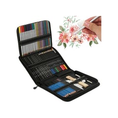 GENERAC - Kit 72 Piezas Lapices De Colores Arte Profesional Dibujo