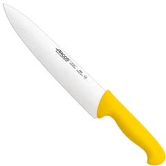 ARCOS - Cuchillo Cocinero 30cm Profesional Chef Amarillo