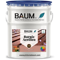 BAUM - Galon Barniz Acrilico Hidrorepelente Nogal Colorbrizz