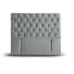 LATAM HOME - RESPALDO FLORENCIA TELA GRIS 2 PZA