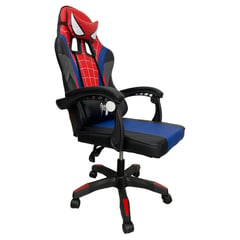 IHAM STORE - SILLA GAMER SPIDERWEB ROJA