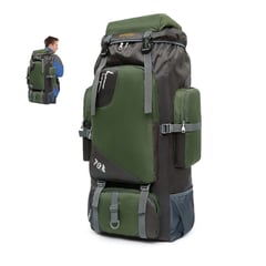 BLUEDREAMER - Mochila De Camping Viaje Senderismo De Montañis Exterio 90L