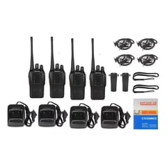 U BUY - 4 Radio Transmisor Portátiles Walkie Talkie Bf-888s Baofeng