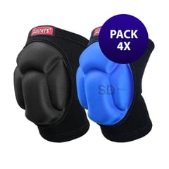 SDFIT - PACK 4X Rodilleras par PRO anti impacto Volleyball A-0217b