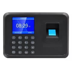 GENERICO - Control De Asistencia Con Reloj Marcador Y Huella Digital